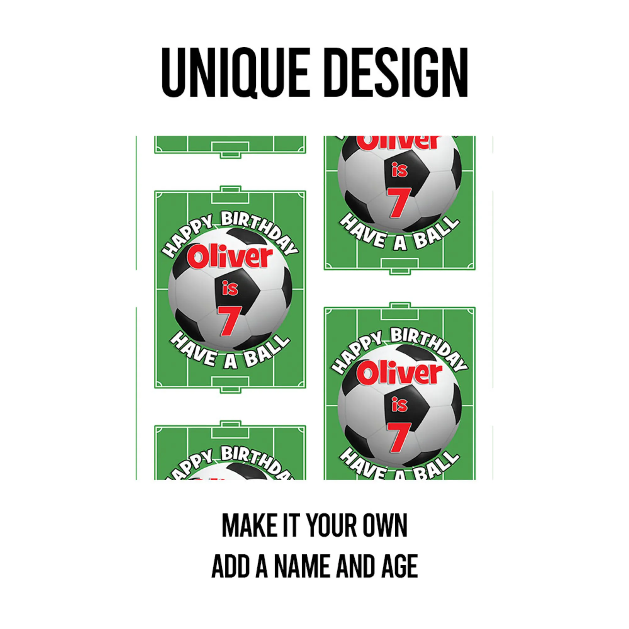 Football Pitch Wrapping Paper image 8